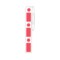 Nevs Direct Thermal Cryo 24x13mm & 9.5mm Dot for 1.5ml Tubes/Vials Red LDTC-11238-R - alternate 1